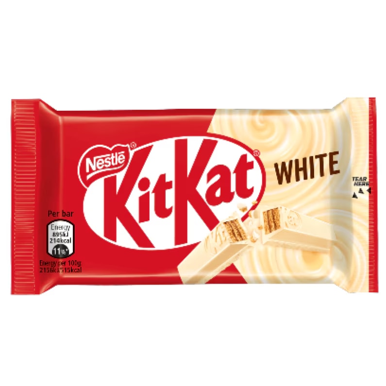 KitKat 4 Finger White