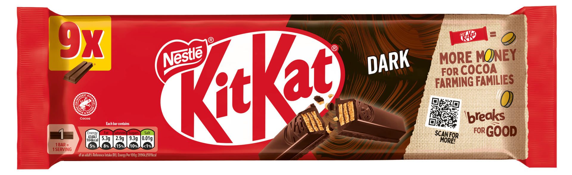 KitKat 2 Finger Dark Chocolate